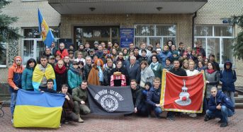 У Переяславі-Хмельницькому зустріли учасників потягу єднання України «Труханівська Січ»