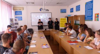 Управління патрульної поліції у м. Борисполі  орієнтує безробітних Переяслав-Хмельницького міськрайонного центру зайнятості  на службу поліції