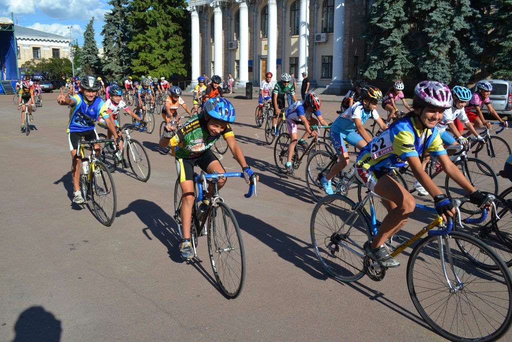 Награждение велосипедистов фото