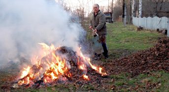 В Переяславі-Хмельницькому за спалювання листя та сміття можна отримати штраф у майже 2 тисячі гривень