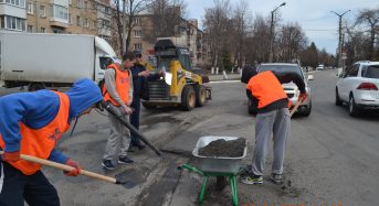 Розпочалися поточні ремонти доріг в місті Переяславі-Хмельницькому