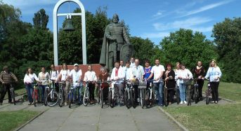 В Переяслав-Хмельницькому в День вишиванки відбувся велопробіг