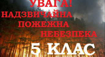 Український гідрометеорологічний центр попередив про пожежну небезпеку