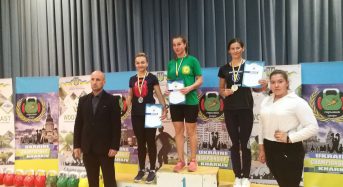 Студентка університету здобула перемогу  на чемпіонаті України з гирьового спорту