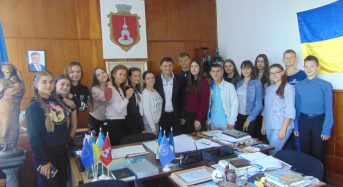 Зустріч міського голови з  дітьми-лідерами, членами  Міської Ради Дітей Переяслава