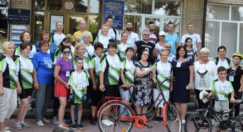У місті пройшов велопробіг заради здоров’я маленьких переяславських крихіток