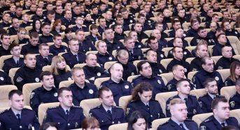 Арсен Аваков і  Сергій Князєв провели мотиваційну зустріч із поліцейськими Київщини