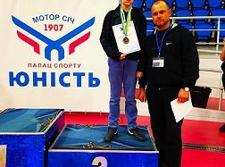 Бронзовим призером Чемпіонату України з Таеквон-До ІТФ став юний переяславець Кирило Жук