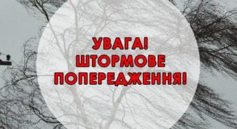 У Києві й області оголосили штормове попередження