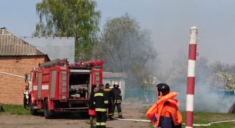 Рятувальники вчили школярів правил пожежної безпеки у побуті