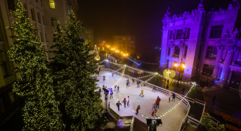 Каруселі та ковзанки: скільки коштують новорічні розваги у центрі Києва
