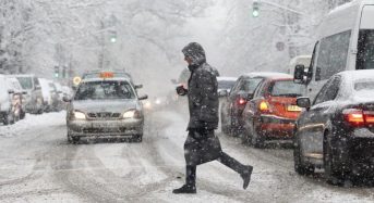10 лютого у столиці ожеледиця, 11-12 лютого очікується значний сніг, хуртовини та снігові замети – Укргідрометцентр