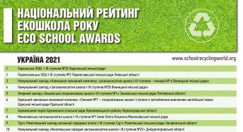 Почесне друге місце в національному рейтингу «Екошкола року» посіла команда Переяславської ЗОШ №3