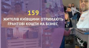 159 жителів Київщини отримають грантові кошти на бізнес