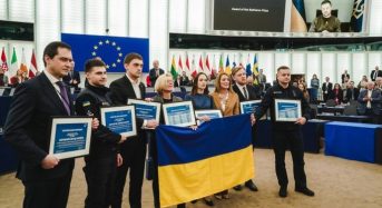 У Європарламенті українському народу вручили премію Сахарова