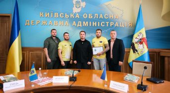 Начальник Київської ОВА Руслан Кравченко привітав учасників спортивних змагань «Ігри нескорених»