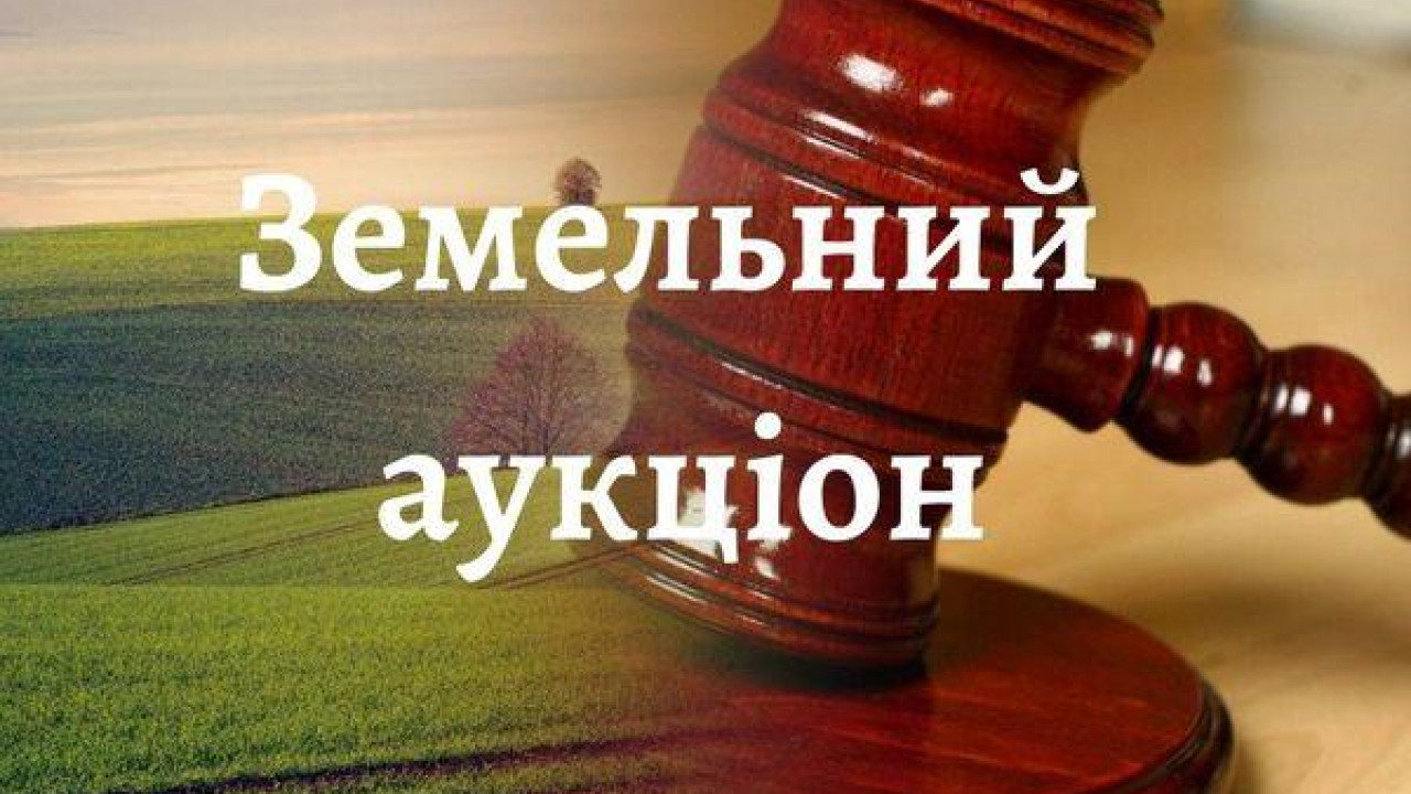 Оголошення про проведення земельних торгів (у формі аукціону) з продажу права оренди на земельну ділянку комунальної власності Драбівської селищної ради