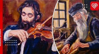 Художник Альберт Фельдман зобразив на своїх картинах євреїв, які жили у Переяславі: серед них персонажі творів Шолом-Алейхема