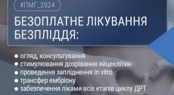 Лікування безпліддя за допомогою допоміжних репродуктивних технологій (Запліднення IN VITRO)