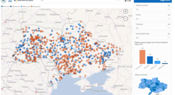 Інтерактивна карта Рад ВПО: новий електронний ресурс для внутрішньо переміщених осіб