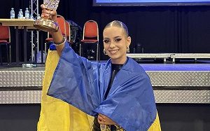 Переяславка Софія Отцевич посіла І місце у Європейській програмі World Championship, яка проходила в рамках Чемпіонат світу зі спортивно-бальних танців (Німеччина)