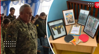 У переяславському ліцеї «Патріот» вшанували загиблих на війні з росією випускників