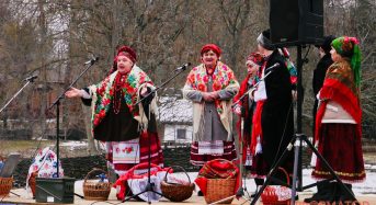 Відтворювали обряди, співали народні пісні та донатили: у музеї просто неба в Переяславі відсвяткували Масницю