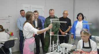 У професійному коледжі Переяслава відкрили оновлений швейний навчально-практичний центр