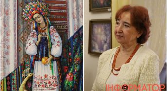 “Все наше мистецтво закодоване – його потрібно розшифровувати”: у Переяславі відкрили виставку Ірини Кузьмицької “Заквітчана Україна”