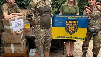 Волонтерська команда Інни Марченко здійснила три поїздки на фронт за два тижні