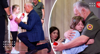 У Переяславі дітям полеглих Героїв вручили пам’ятні кулони-обереги «Батьківське серце»