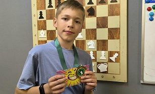 Давид Левченко виборов 1 місце на турнірі з шахів “Ліга каштанового коня”
