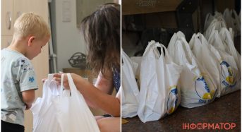 У Переяславі діти з родин переселенців отримали солодкі подарунки