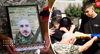 У Переяславі попрощалися із загиблим Героєм Олександром Стріхою: без батька залишилися двоє синів