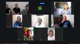 Онлайн-зустріч щодо соціального захисту дітей між представниками Переяславської та Томаківської громад