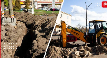 У Переяславі перед укладанням асфальту проводять заміну старих труб