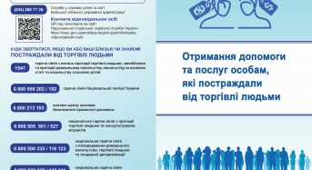 Отримання допомоги та послуг особам, які постраждали від торгівлі людьми