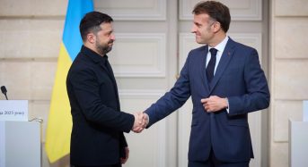 Володимир Зеленський: Будемо разом збільшувати промисловий і технологічний потенціал України та Франції