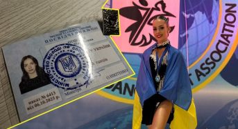 Переяславка Софія Отцевич отримала звання “Майстер спорту України” зі спортивних танців