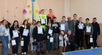 У Борисівці відбувся традиційний турнір з тенісу настільного