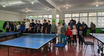 Відбулася першість з настільного тенісу