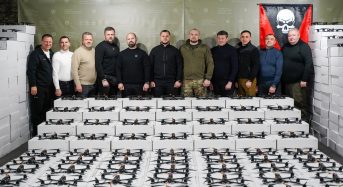 В.о. голови Київської обласної ради та керівники громад Київщини відвідали наших захисників і захисниць із 72-ї окремої механізованої бригади Чорних Запорожців