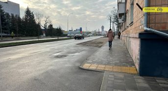 Переяслав розбудовується: нові тротуари і парковки за рахунок приватного бізнесу