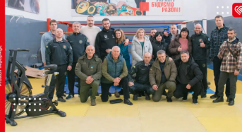 Переяславські ветерани-спортсмени отримали сучасні тренажери від КОВА