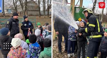 Мобільний клас безпеки: діти Переяславської громади навчалися правилам поведінки в умовах війни