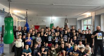 Представник спортивної родини FILA завітав до переяславських  боксерів