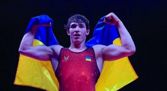 Єгор Якушенко з університету Переяслава став триразовим чемпіоном Європи з греко-римської боротьби