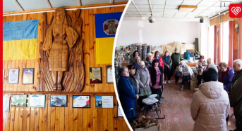 У Переяславі до Міжнародного жіночого дня привітали волонтерок трубайлівського клубу: вже 4 роки вони плетуть маскувальні сітки