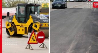 У Переяславі вкладають асфальт по вулиці Шкільній: скільки коштують роботи