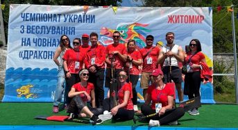 Переяславські спортсмени тріумфували на Кубку України з веслування на човнах «Дракон»